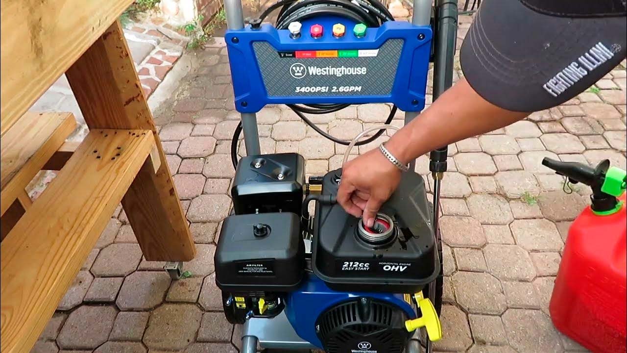 Hidrolavadora Westinghouse 3400 psi