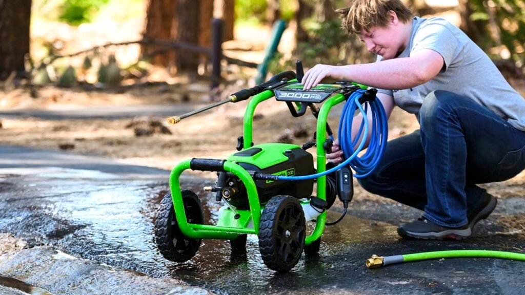 Hidrolimpiadora Greenworks Pro 3000 PSI